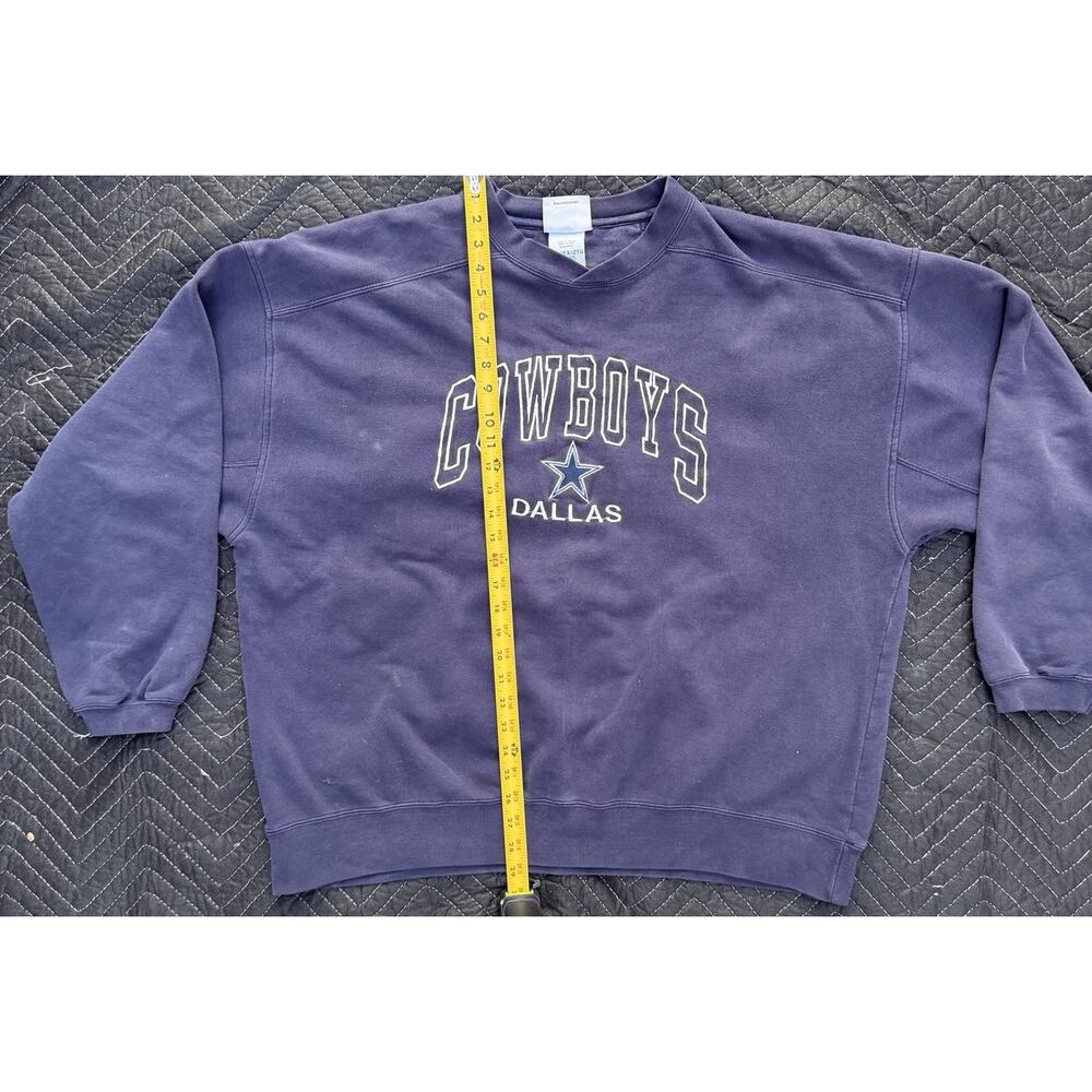 Dallas Cowboys‎ Vintage Crewneck Sweatshirt 2XL Blue - Picture 7 of 8